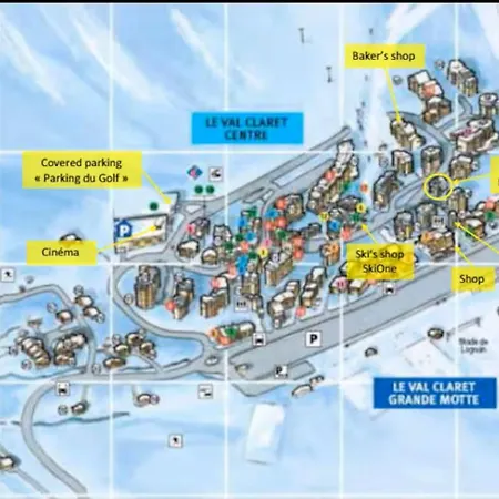 25m2 - 4p - Val Claret Ete - Vue Montagne - Soleil L Apres Midi